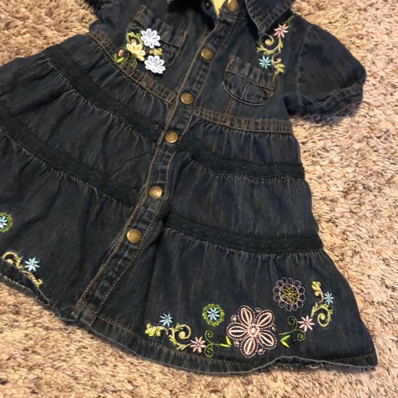 Dark Denim Dress - Picture 2 of 4